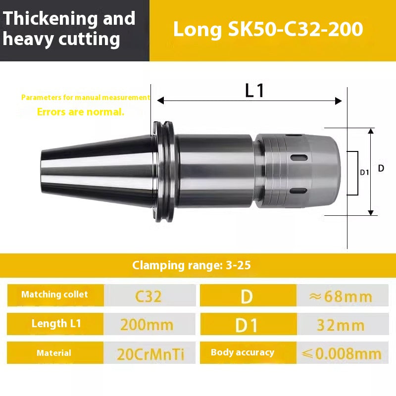 2103-CNC tool holder BT40 BT30 BT50 strong tool holder CNC machining center C32 strong chuck extended tool holder Shandong Denso Pricision Tools Co.,Ltd.